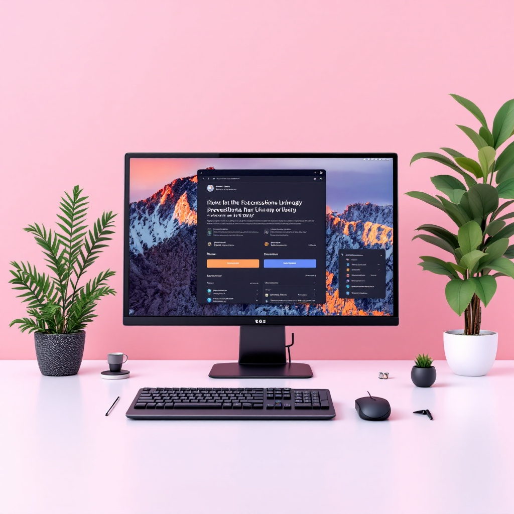 desktop concept illustration