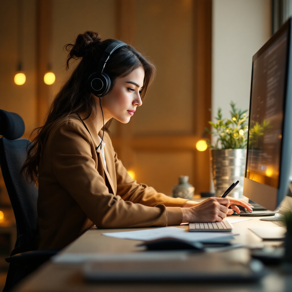 professional workspace