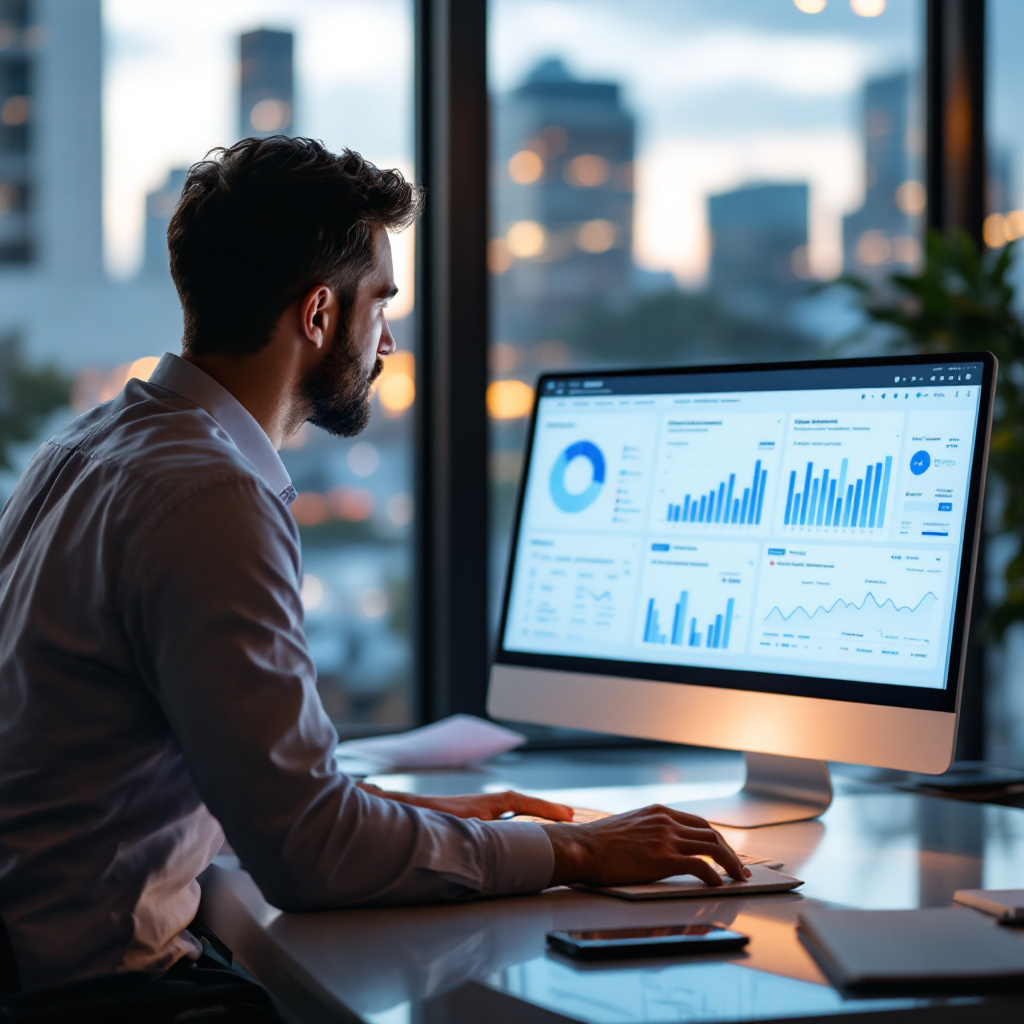 regulated-industry analyst reviewing open evidence ai dashboard, multi-dimensional explainable sentiment cards, audit tr