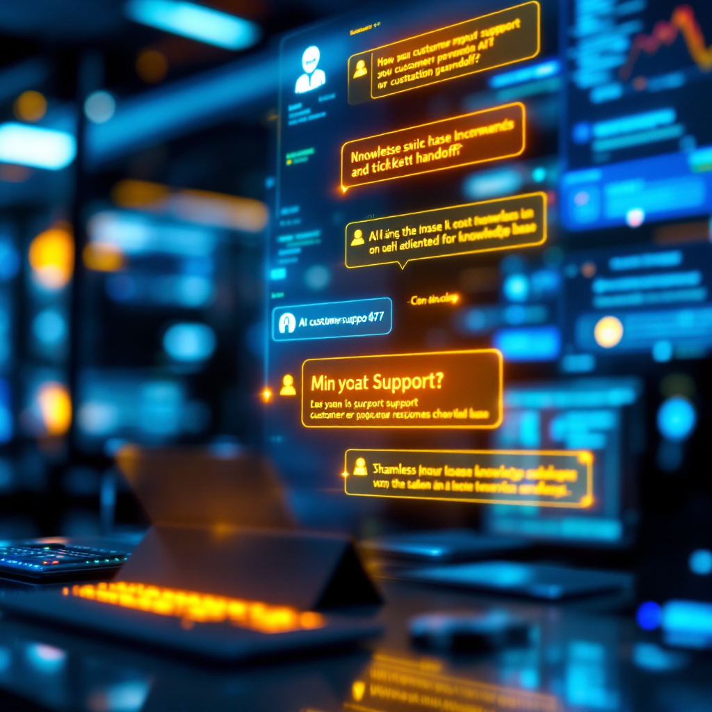 Professional editorial photo: customer support operations center
